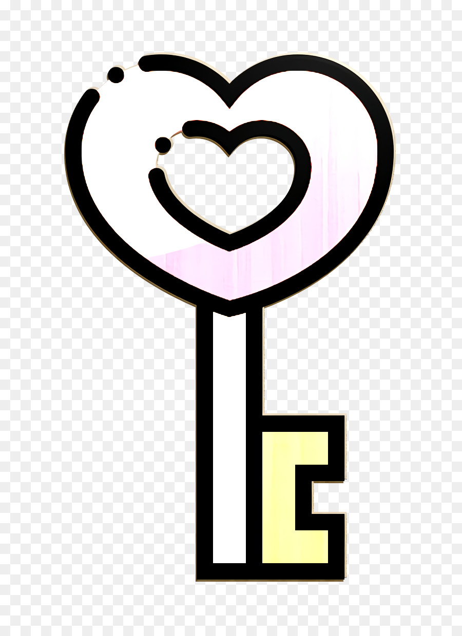 Schlüsselsymbol Liebessymbol - 