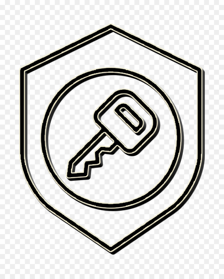 Cyber Symbol Schlüsselsymbol - 