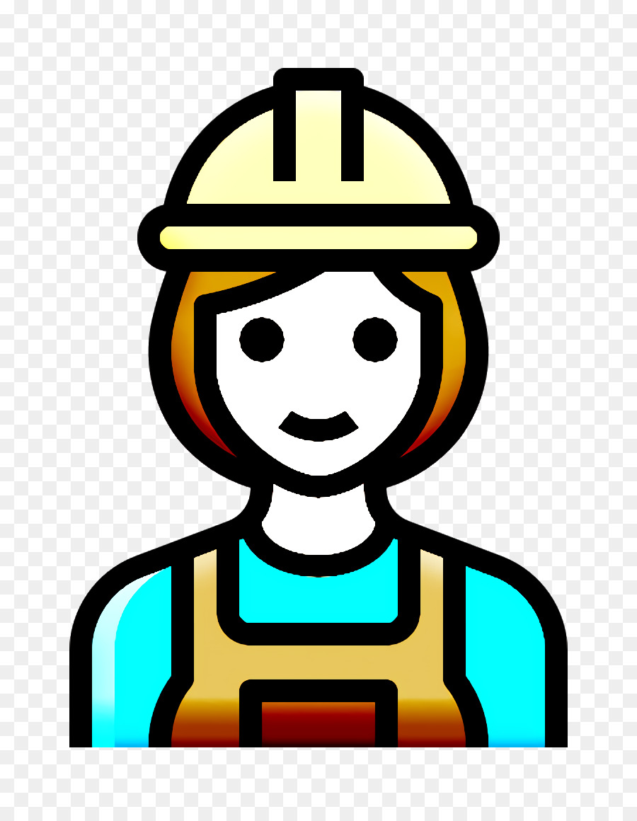 Occupation Woman icon Builder icon