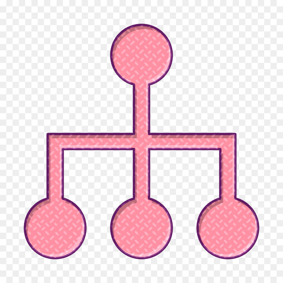 Diagrammsymbol Geschäftssymbol Hierarchiesymbol - 