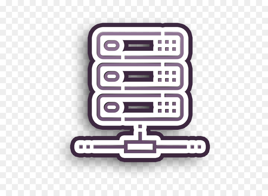 Serversymbol Symbol für Computerfunktionen - 