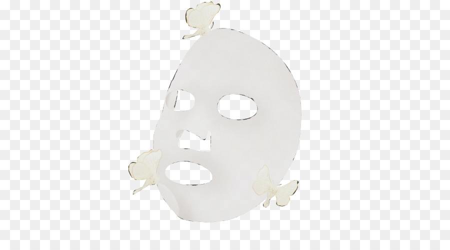 white head mask headgear costume