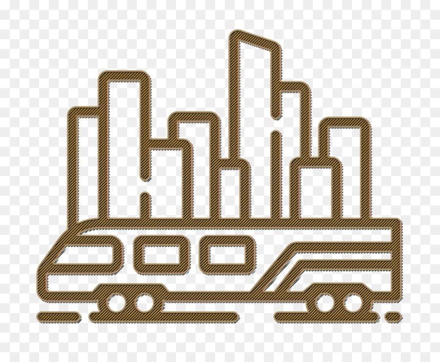 Biểu tượng Skytrain Biểu tượng thành phố Biểu tượng xe lửa - 