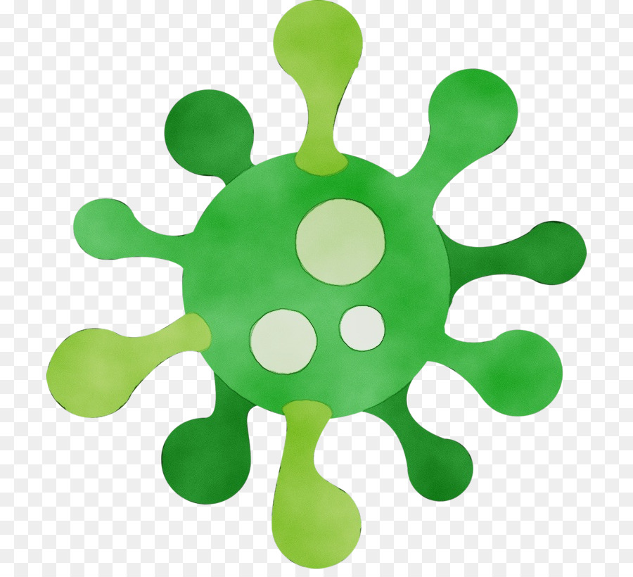 green pattern circle