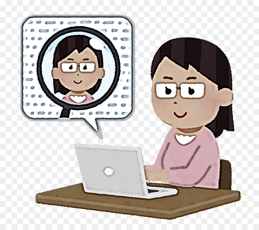 computer search woman