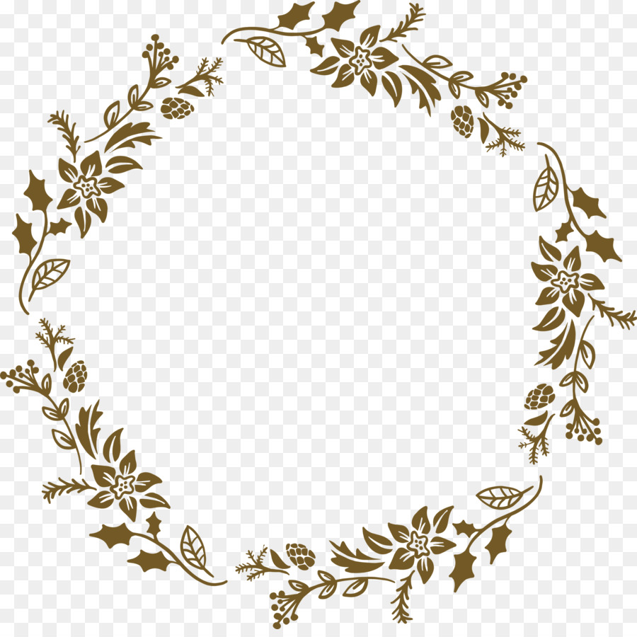 Christmas Frame floral frame flower frame