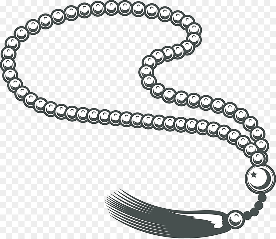Körperschmuckkette Schmuck Halskette Silber - 