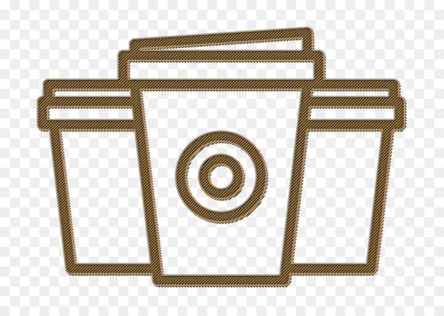 Food and restaurant icon Coffee icon Paper cup icon