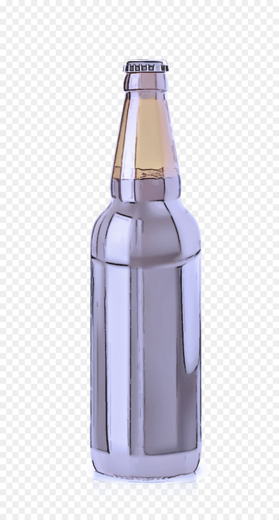 bottiglia di vetro bottiglia di birra bottiglia di vetro viola - 