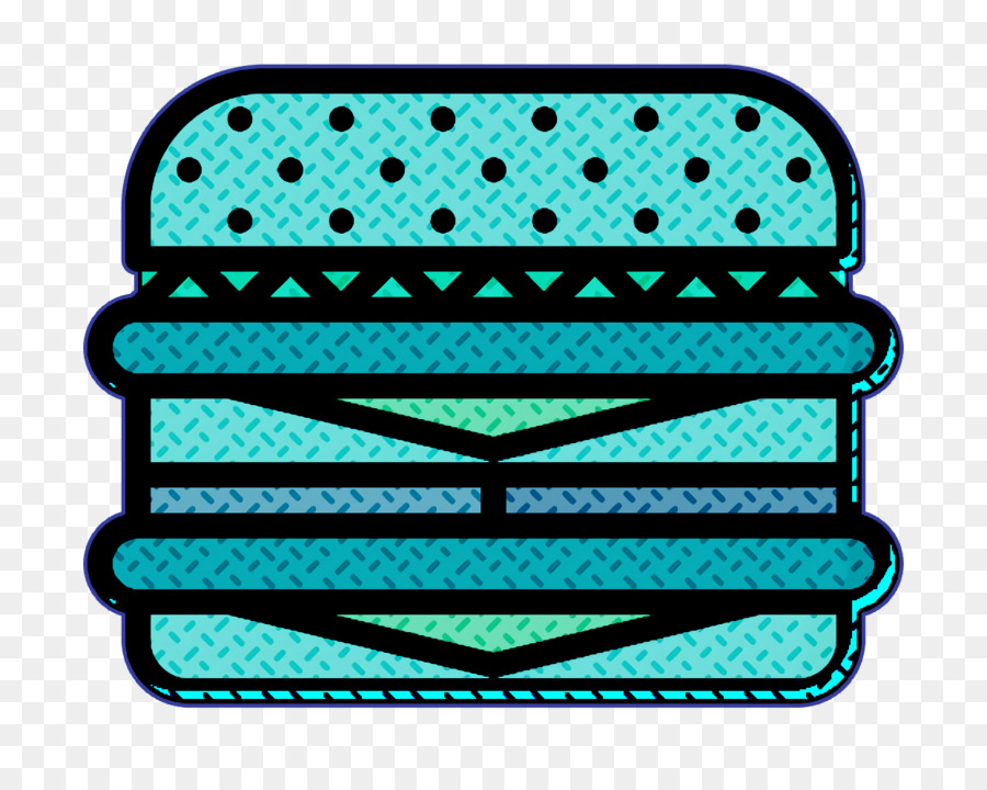 Burger-Symbol Cheeseburger-Symbol Fast-Food-Symbol - 