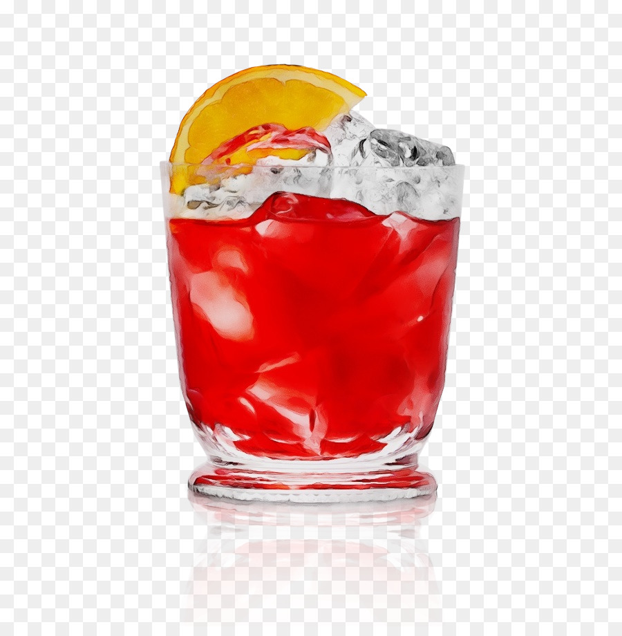 negroni st-germain parisian cocktail garnish gin