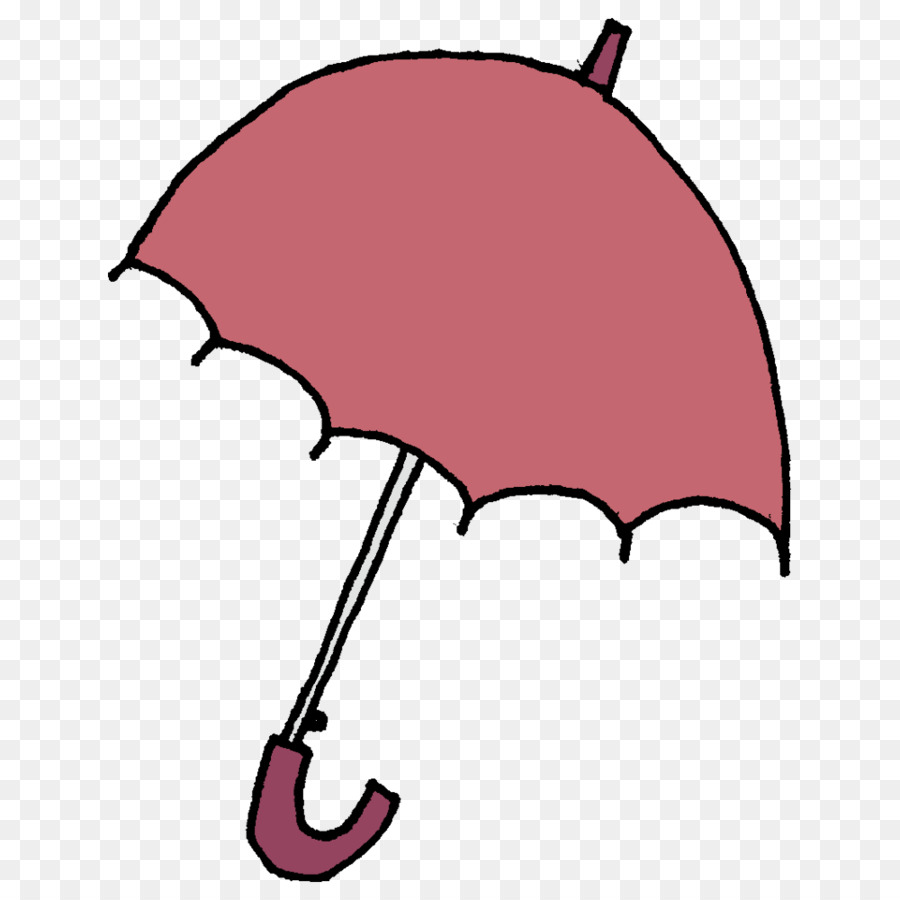 Regenschirm rosa m Linie Flächenmesser - 