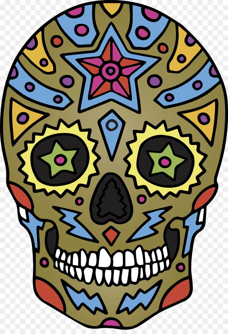 skull mexico Cinco de Mayo
