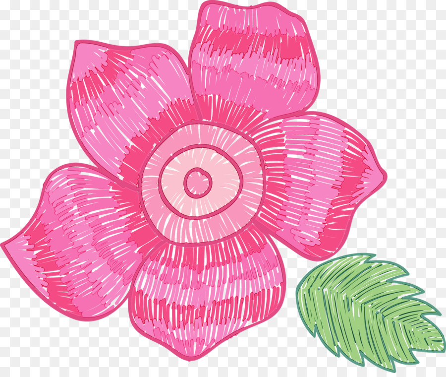 Blütenblatt Schnittblumen rosa m Blume - 