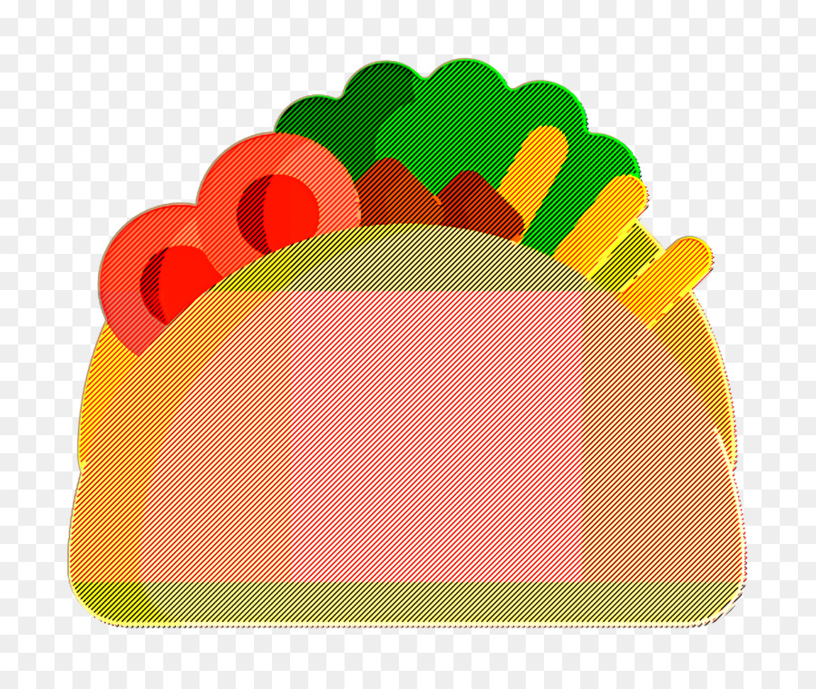 Taco-Symbol International Food-Symbol - 