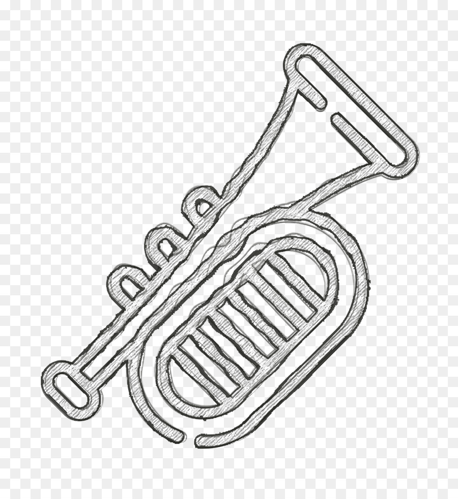 Trompetensymbol Reggae-Symbol - 