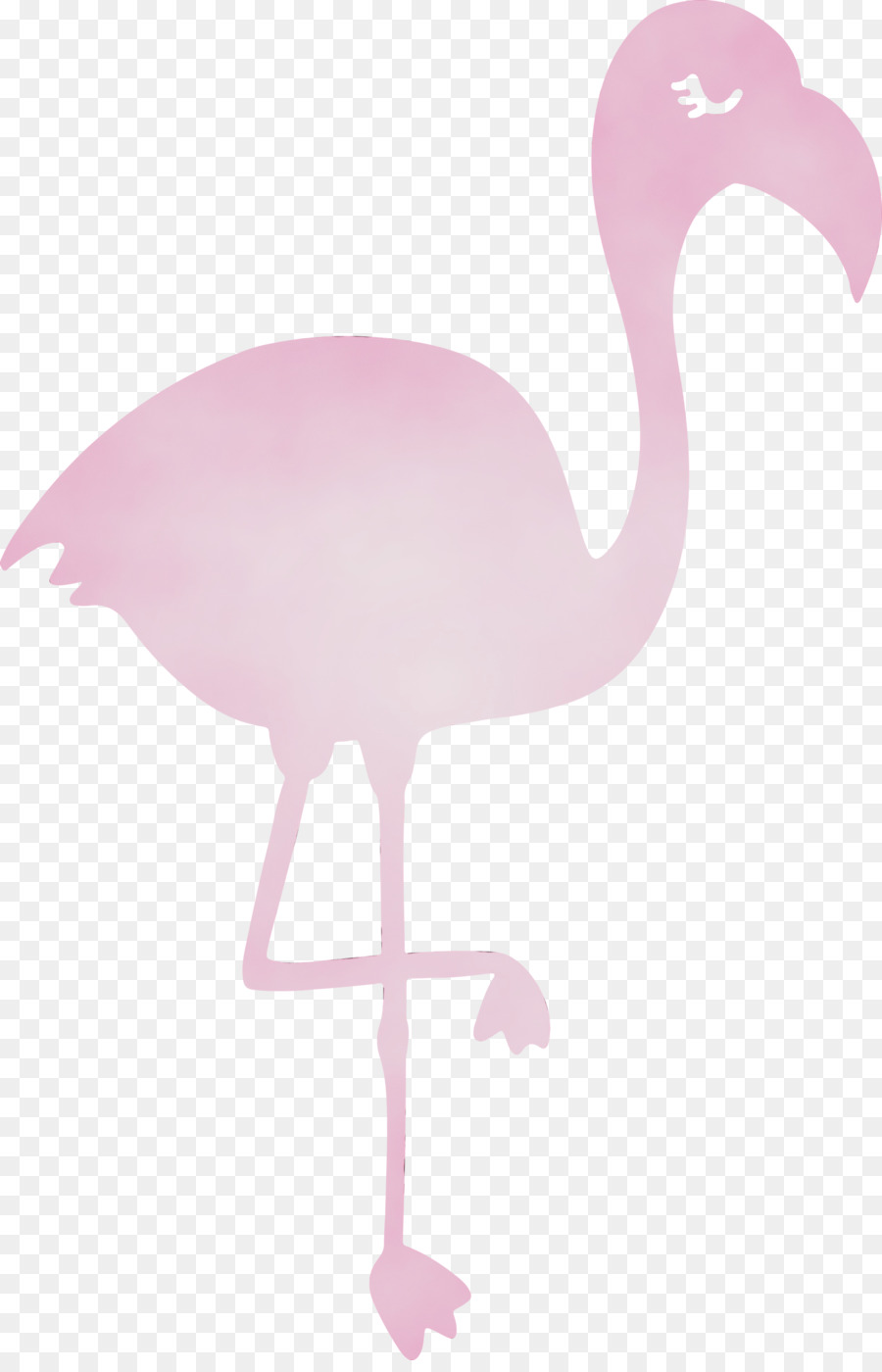 Flamingo m rosa m Schnabel - 