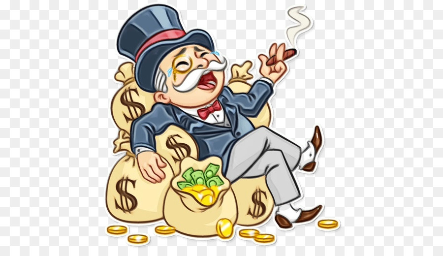 monopoly rich uncle pennybags cartoon drawing street art png download -  512*512 - Free Transparent Watercolor png Download. - CleanPNG / KissPNG