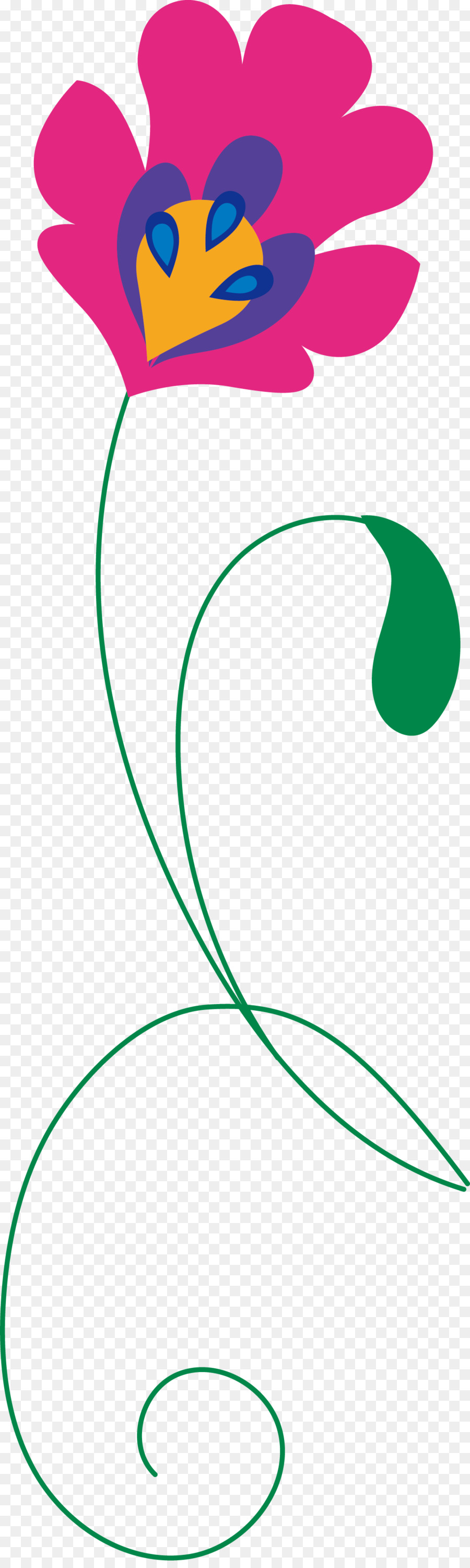line art drawing beak plant stem angle