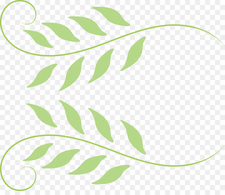 foglia pianta stelo logo linea m-albero - 