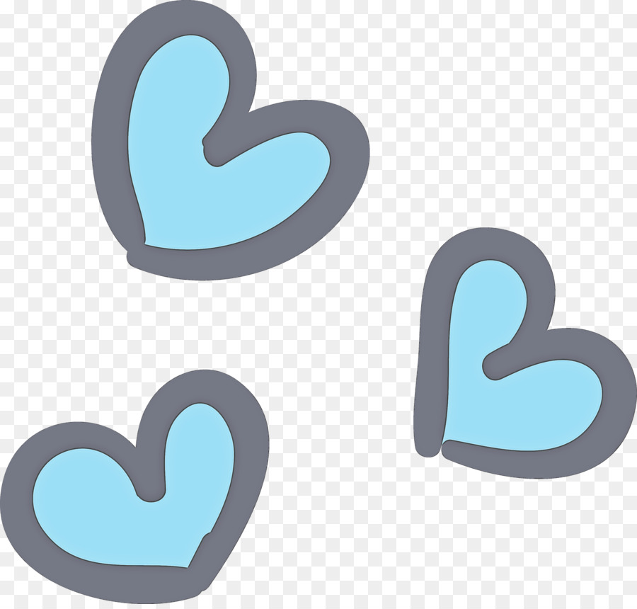 cuore microsoft azzurro logo in evidenza - 