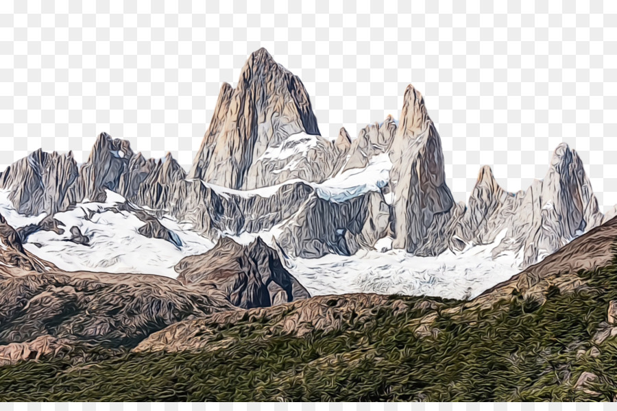 massif mount scenery geology mountain range ridge
