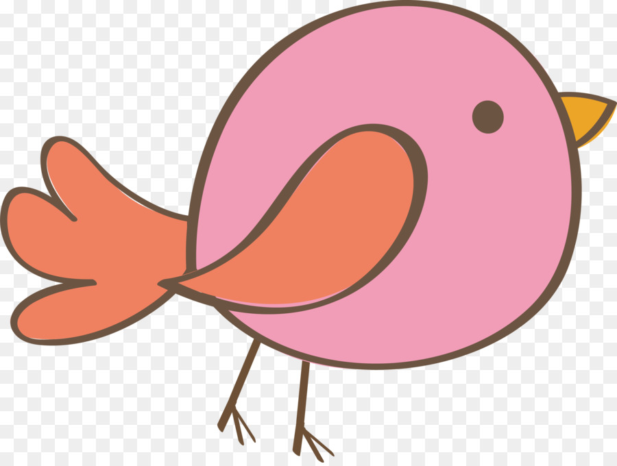 cartoon beak pink m tail