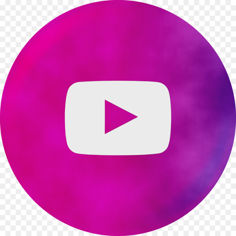 youtube logo icon watercolor paint wet ink