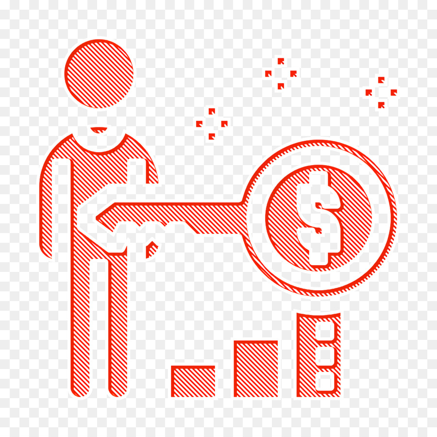 Business Motivation icon Opportunity icon Key to success icon
