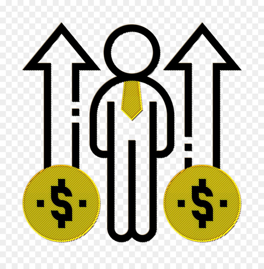 Executive-Symbol Business Management-Symbol Symbol für hohes Einkommen - 