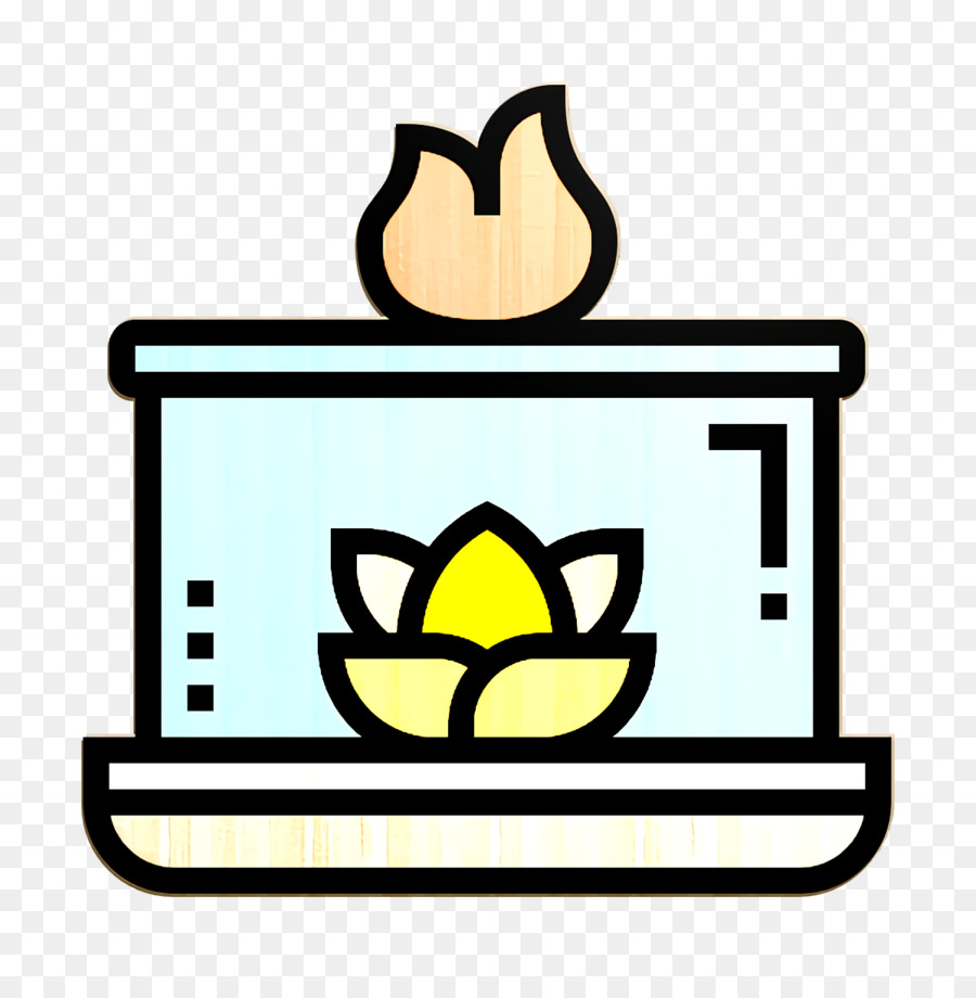 Home Decoration icon Aromatic candle icon