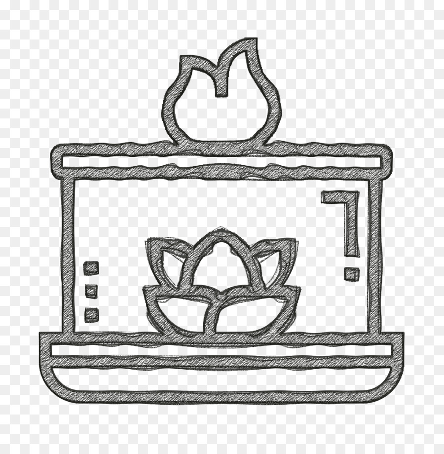 Home Decoration icon Aromatic candle icon