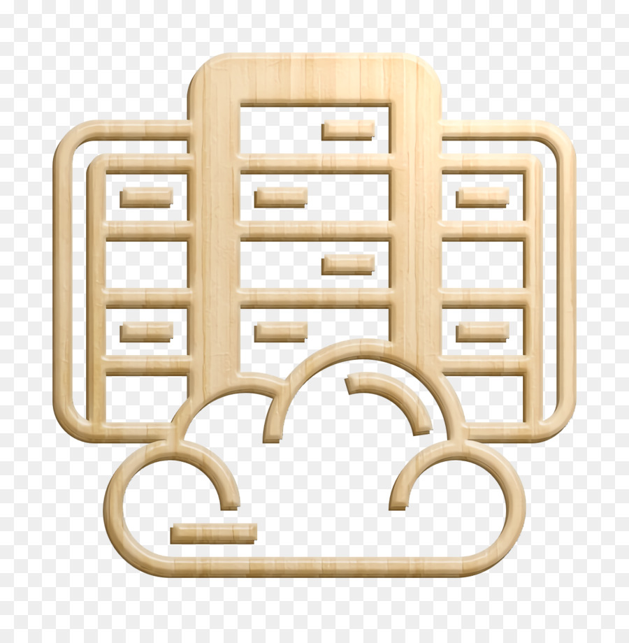 Data center icon Big Data icon Server icon
