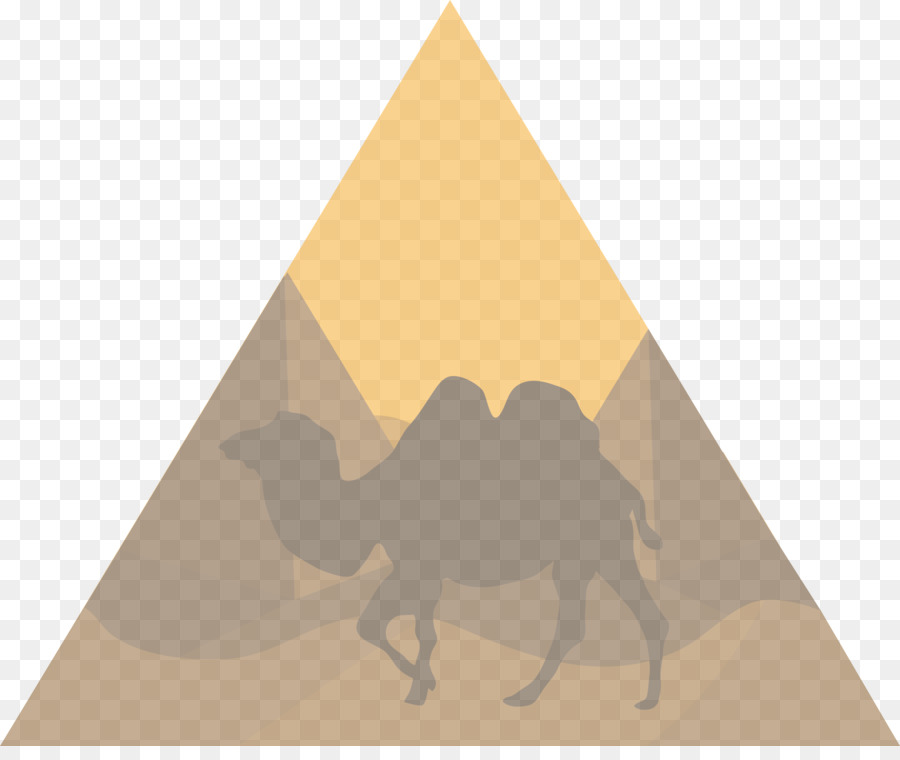 dromedar Wüste Dreieck-Muster Kamele - 