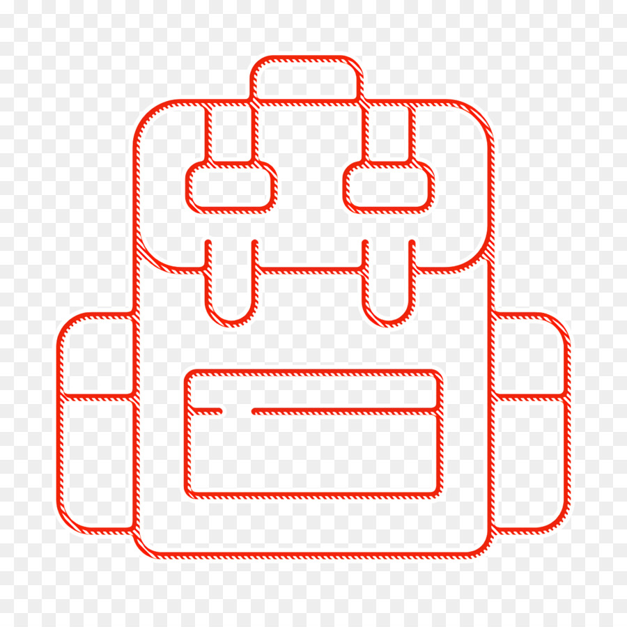 Backpack icon Travel icon