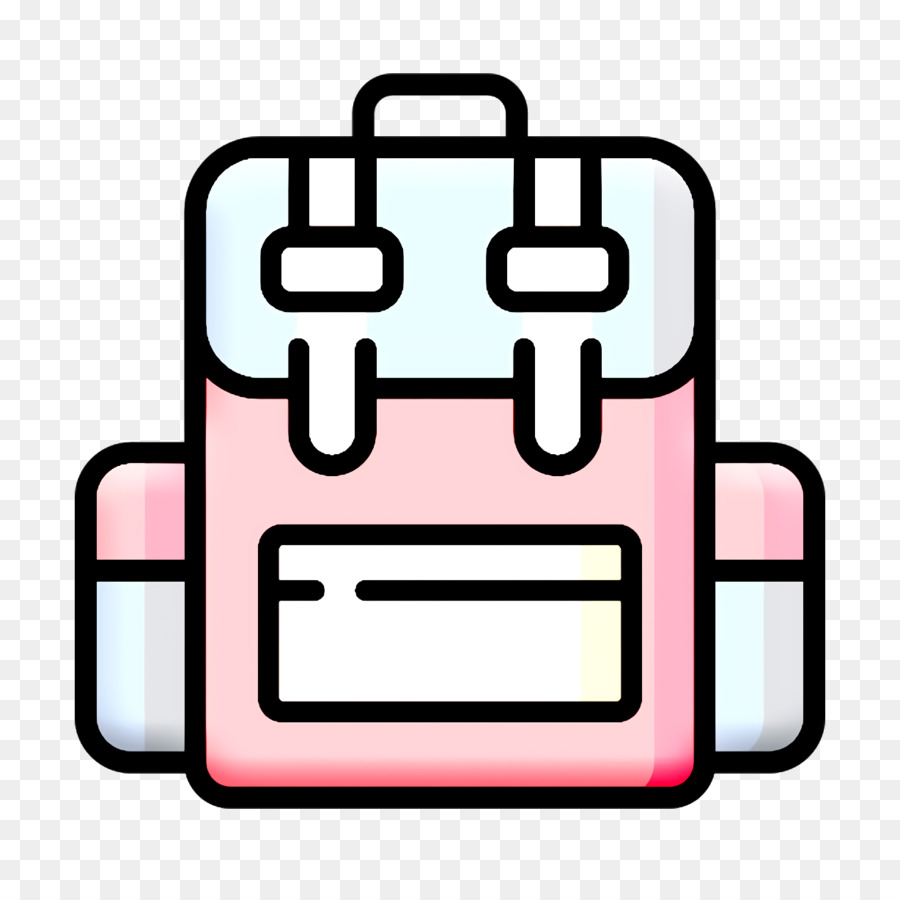 Travel icon Backpack icon