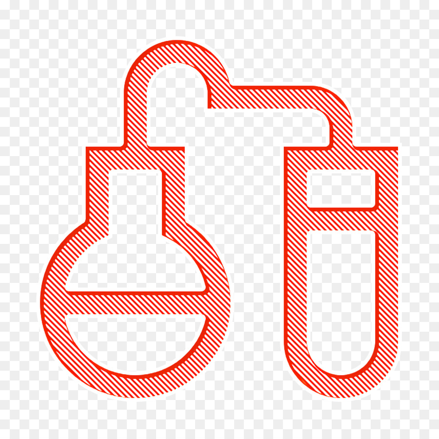 Reagenzglas Symbol Physik  und Chemie Symbol Reagenzglas Symbol - 