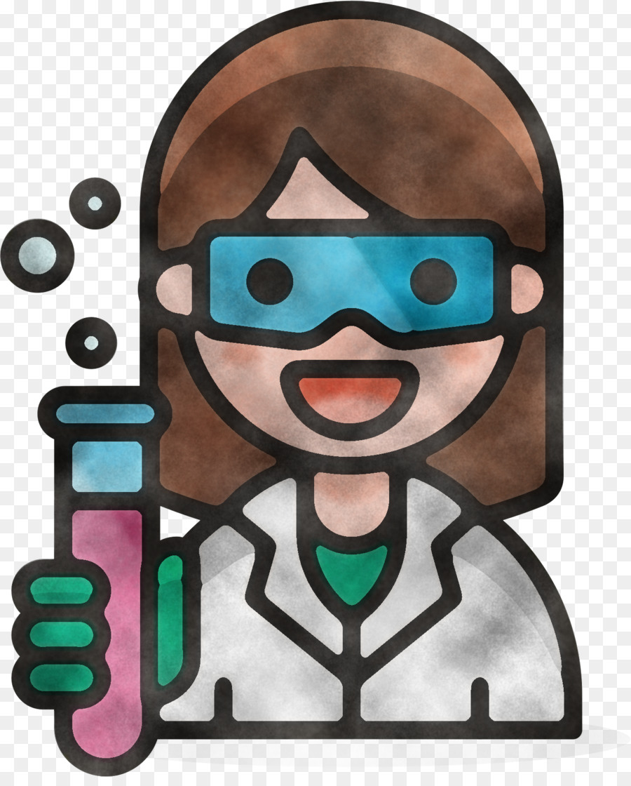 cartoon drawing research scientist chemistry png download - 1414*1740 -  Free Transparent Cartoon png Download. - CleanPNG / KissPNG