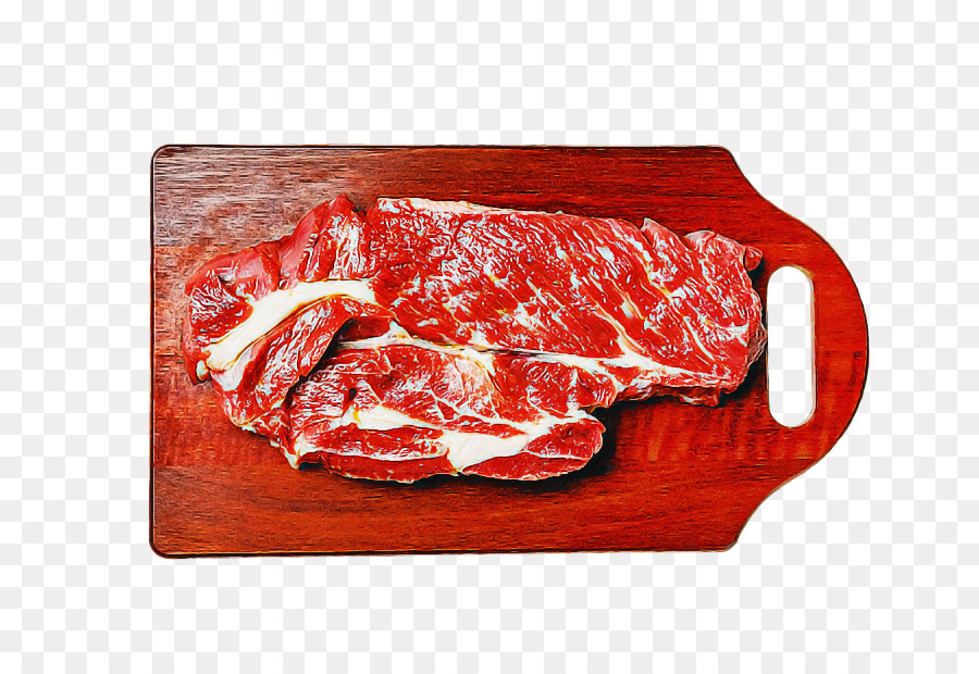sirloin steak cartoon drawing line art goat meat