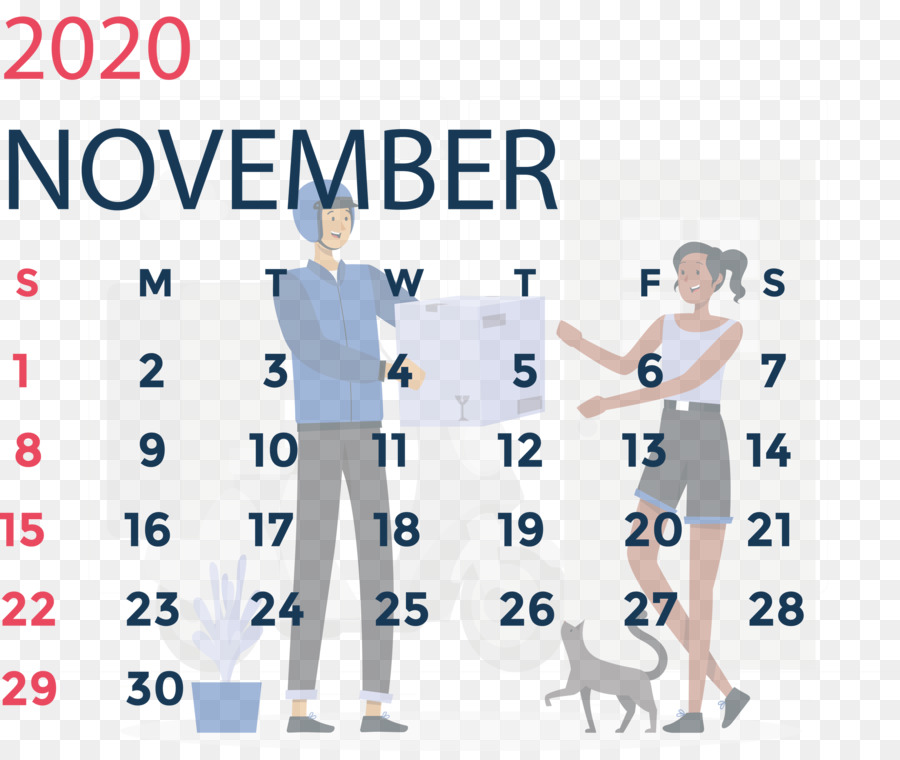 November 2020 Kalender November 2020 Druckbare Kalender - 