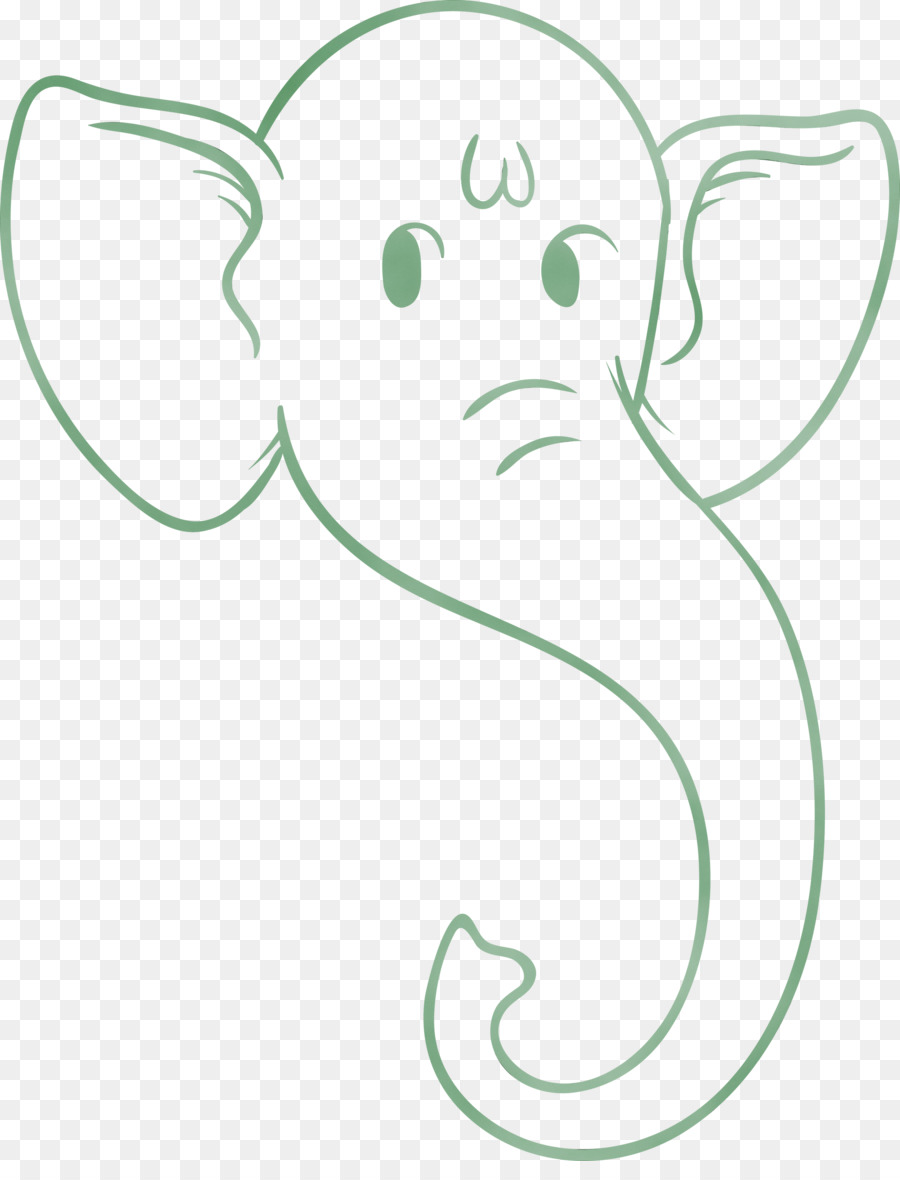 line art /m/02csf drawing cartoon animal figurine png download - 2325*3000  - Free Transparent Ganesh Chaturthi png Download. - CleanPNG / KissPNG