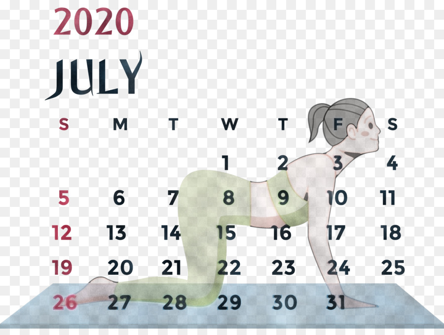 Juli 2020 Druckbarer Kalender Juli 2020 Kalender 2020 Kalender - 