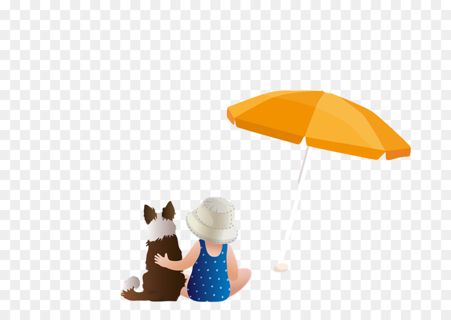 ombrello arancione s.un. - 