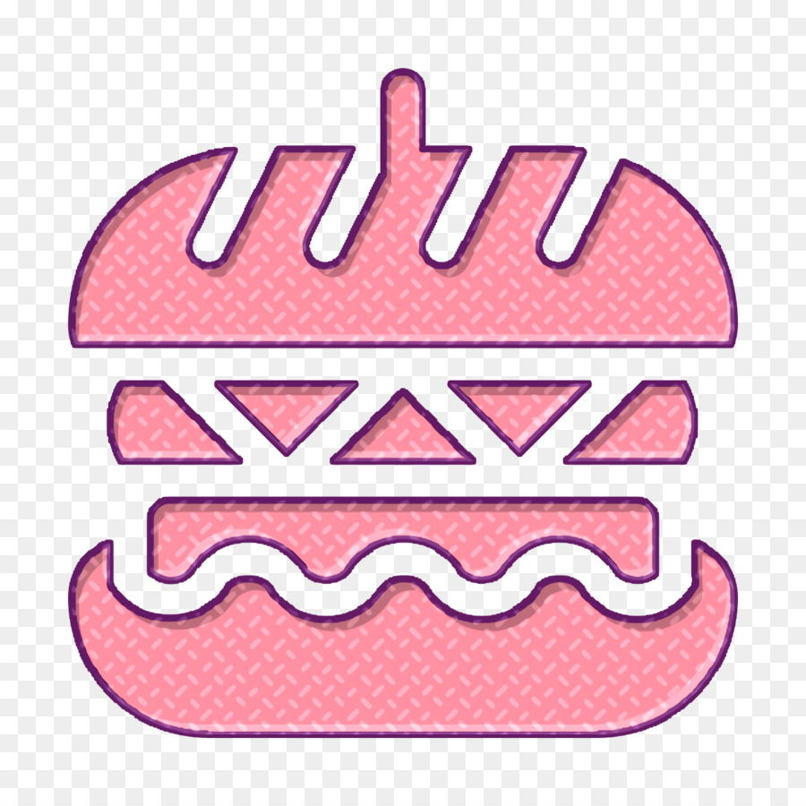 Bánh biểu tượng Burger biểu tượng - 
