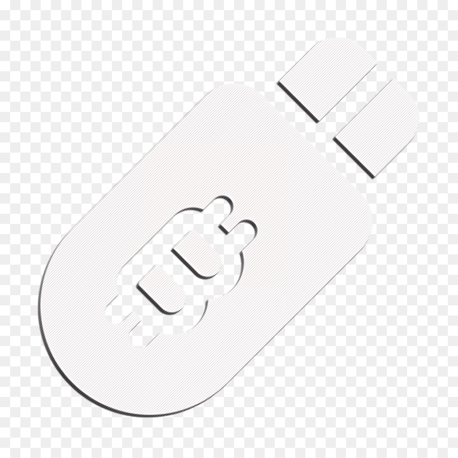 Bitcoin-Symbol USB-Stick-Symbol, Business und Finanzen Symbol - 
