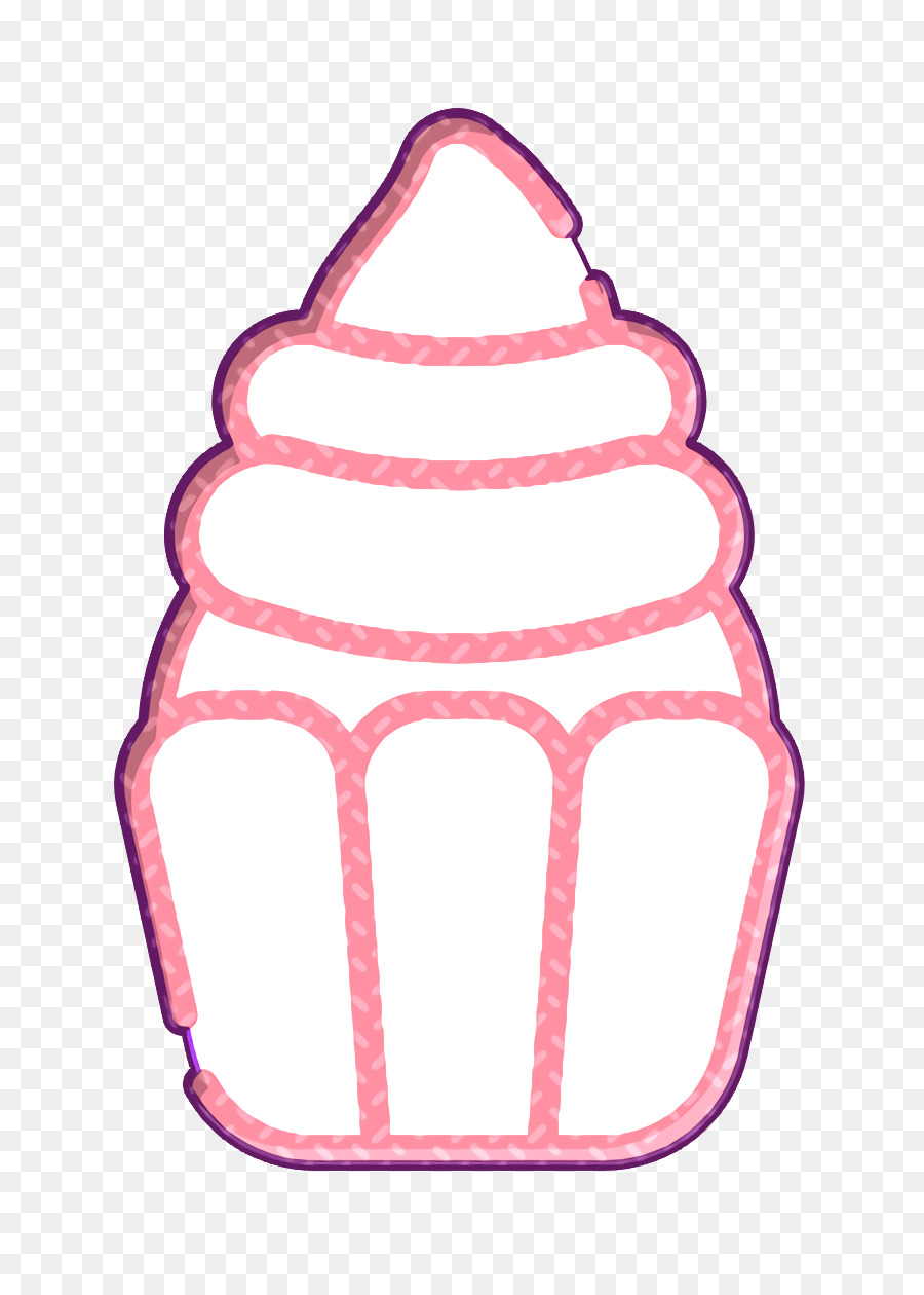 Cupcake-Symbol-Food-und restaurant-icon-Night-Party Symbol - 