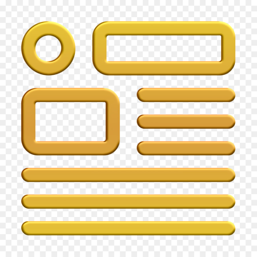 Wireframe icona Ui icon - 