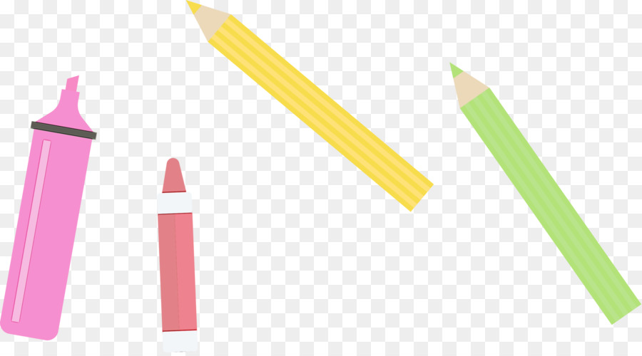 Schreibgerät Stift Meter gelb schreiben - 