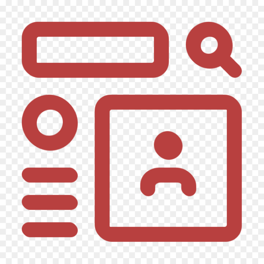 Ui icon Wireframe Symbol - 