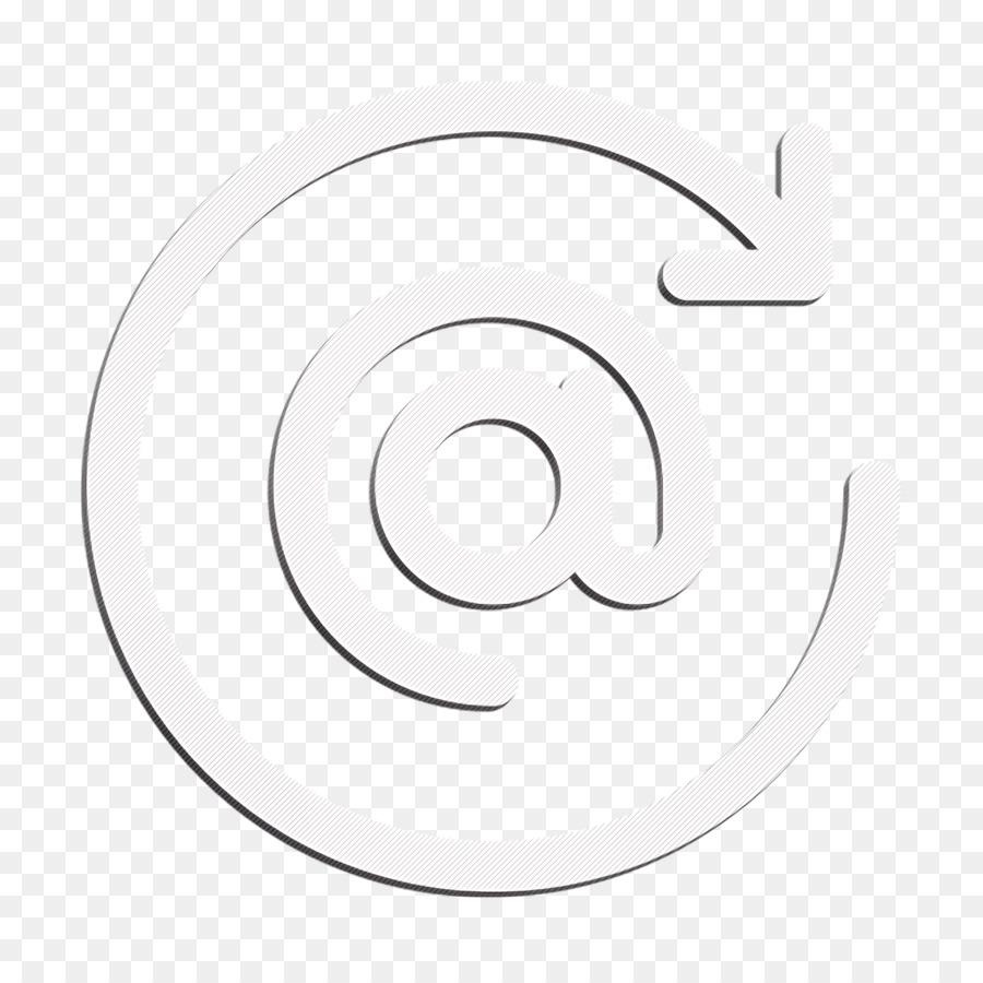 E-Mail-Symbol Im icon Arroba Symbol - 
